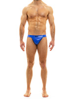 Viral Vinyl Jockstrap - Blau